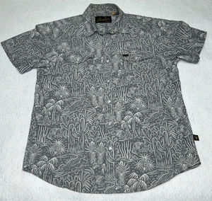Howler Bros Alligator Armadillo AOP button down shirt size Small - Picture 1 of 10