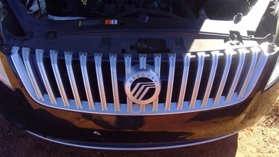 Barras verticales superiores de rejilla acabado aluminio satinado se adapta a 10-11 Mercury Milan OEM Foto 1 de 4