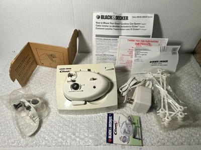 Abridor de latas inalámbrico y montable Black & Decker Gizmo - EM200C - NOS probado Foto 1 de 4