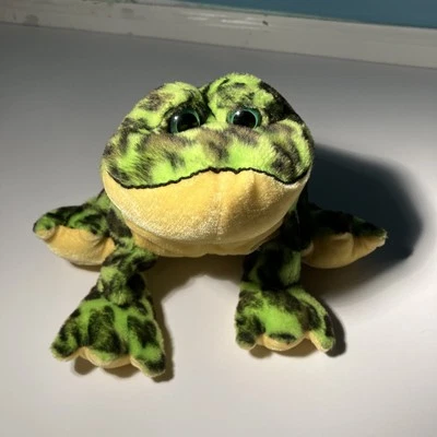 GANZ Webkinz Lil’Kinz Plush Frog Bullfrog No Code Preowned - Image 1 of 4