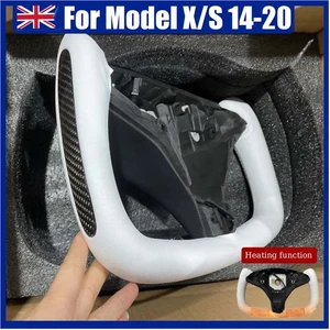 Yoke Steering Wheel with Heated Leather for Model X/S 2014-2020 - Picture 1 of 7