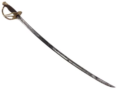 ANTIQUE US CIVIL WAR CAVALRY SWORD SABER BY MANSFIELD AND LAMB BLADE DATED 1864 - Photo 1/2