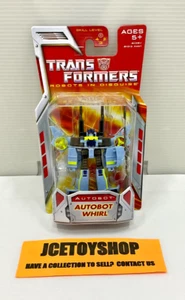 2006 TRANSFORMERS CLASSICS ROBOTS IN DISGUISE AUTOBOT WHIRL MOSC - Picture 1 of 6