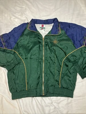 Cortavientos Vintage Active Exposure Color Block Talla XL Foto 1 de 4