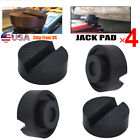 4X Universal Rubber Jack Jacking Pad Lift Pinch Weld Adapter Frame Protector