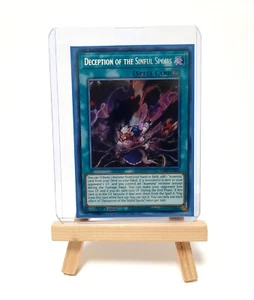 YuGiOh Deception Of The Pecaminoso Spoils ROTA-EN055 Rage of the Abyss SEC CASI NUEVO  - Imagen 1 de 4