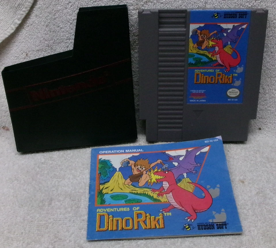 * DE COLECCIÓN - NINTENDO - Adventures of DinoRiki - Videojuego - NES - JAPÓN - con INSTS + Foto 1 de 1