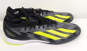 Zapatos de fútbol Adidas X CrazyFast Injection.3 para hombre talla 13 césped-verde/negro - nuevos - Imagen 1 de 9