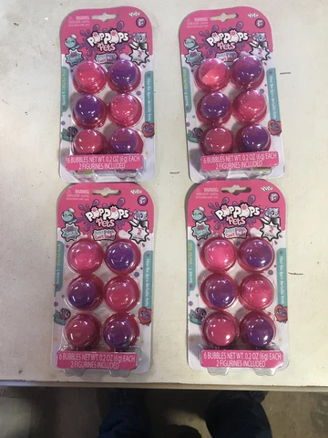 LOT OF 4 Pop Pops Pets - Series 1 (Starter Pack) Blind Package Cover