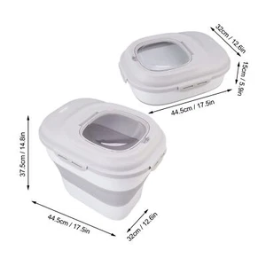 Rice Food Storage Container Large Collapsible Food Storage Container HG - Picture 1 of 12