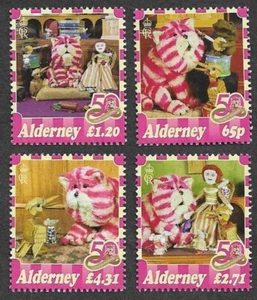 ALDERNEY BAGPUSS SET MNH 2024 ANIMATION CARTOONS - Picture 1 of 1