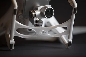 DJI Phantom 3 Gimbal Camera Guard 3d printed from Clear PET - Picture 1 of 11