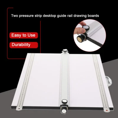 A2 Zeichenbrett mit Parallelbewegung & Stützbeine geneigte, Für Architektur, NEU - Bild 1 von 4