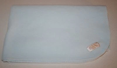 Manta de bebé de vellón azul Child to Cherish suave niños felpa seguridad Lovey 30x36" Foto 1 de 4