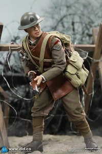 did dragon action figure ww1 British Tom 1/6 12'' boxed cyber hot toy ww11 - Picture 1 of 9