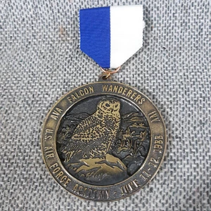 Vintage US Air Force Academy Falcon Wanderers Medal June 1988 Medallion Award - Picture 1 of 7