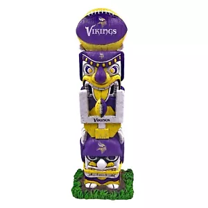 MInnesota Vikings 16" Tiki Face Totem Pole Figurine by FOCO - Picture 1 of 1