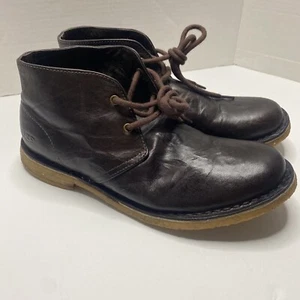 Ugg Australia Leighton Desert Botas Cuero Chukka Tobillo 3275 Chocolate Hombre’s 9 - Imagen 1 de 16