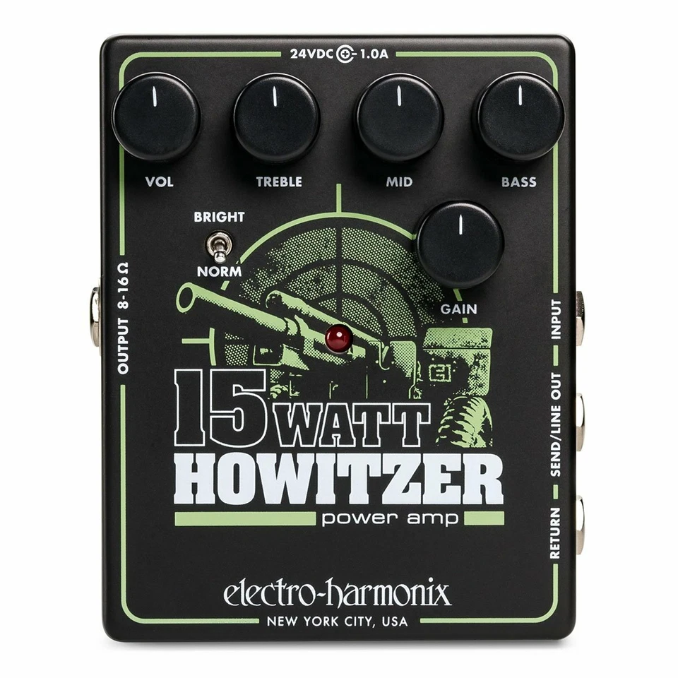 Electro-Harmonix 15 Watt Howitzer Guitar Preamp Power Amp - Image 1 of 1
