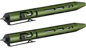 Olight O'Pen Mini 2 OD Green Ballpoint Pen and Pencil in One, 2-Pack - Picture 1 of 9