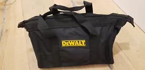 New DEWALT 12" Canvas Contractor Tool Bag with Zipper fits in Sander - Picture 1 of 3