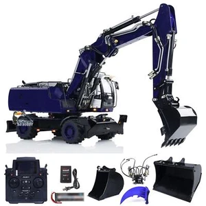 1/14 RC Hydraulikbagger 946 Wheeled RTR Remote Control Bagger Modell Sounds - Bild 1 von 15