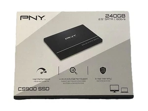 PNY CS900 240GB 2.5"" SATA III SSD Drive - Picture 1 of 7