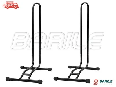 BARILE AGRIBIKE N°2 Cavalletto Reggibici - Porta Bici - Reggiciclo Pavimento Ruota da 24" a 29"