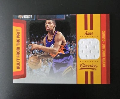 Parche muestra camiseta 2009-10 Kevin Johnson Classics Blast From The Past #/199 Foto 1 de 2