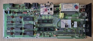 Commodore 16 Mainboard ohne TED & CPU Chips, mit Speichererweiterung. 1984. - Bild 1 von 11