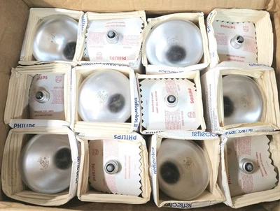 24 Philips 100W REFLECTOR Indoor FLOOD LIGHT BULB LAMP PCAD-R40 USA VINTAGE NOS! - Image 1 of 4