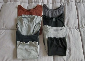 Mädchen Set 8tlg. Oberteile Shirt Top Bluse Bandeau Schulterfrei gr. XS Shein - Bild 1 von 18