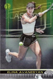 ELINA AVANESYAN ARMENIA TENNIS TOPPS CHROME 1ST 2024 PTPA WTA TOUR - Picture 1 of 2
