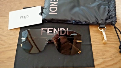 Fendi FE40067U 30A Shiny Gold/Bordeaux Sunglasses Authentic - Image 1 of 4