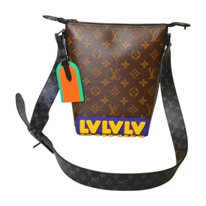 LOUIS VUITTON Shoulder Bag Rubber Cruiser Messenger Monogram LV Rubber M57966 - Picture 1 of 20
