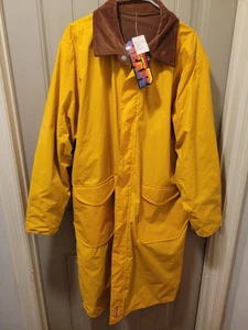 MARLBORO Unlimited Gear Reversible Rain Trench Coat Duster Jacket MEDIUM NEW NWT - Picture 1 of 9