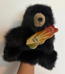 Neu mit Etikett Folkmanis Puppen Baby Schwarzbär flauschig weich Plüsch Handpuppe 8 Zoll Stofftier An - Bild 1 von 10