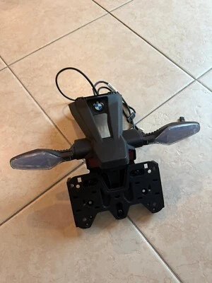 2023 bmw s1000r rear tag holder OEM With Turn Lights and Cables - Image 1 of 4