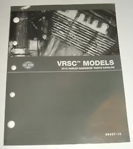 Harley 2010 V-rod Parts Manual Catalog Vrod Vrsc Muscle Night Rod Special - Picture 1 of 5