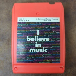 I Believe In Music by Various Vol. 3&4 8-Track Tape A22-6115 CBS 1974 - Bild 1 von 4