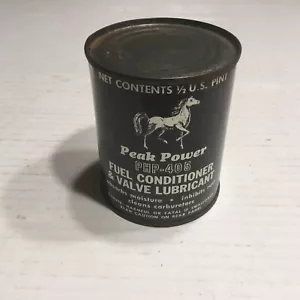 Vintage Peak Power Fuel Conditioner & Valve Lubricant Full NOS. - Picture 1 of 8