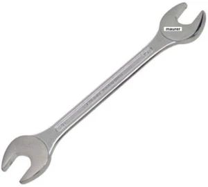 Chiave fissa doppia forchetta satinata Cromo Vanadio maurer 23*21mm - Foto 1 di 1