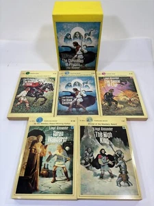 The Chronicles Of Prydain Vintage Box Set By Lloyd Alexander 1-5 - Picture 1 of 17