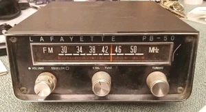 Very Rare Vintage Lafayette PB-50 Low Band FM Communications Receiver 30-50 MHZ! - Zdjęcie 1 z 4