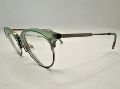 Vera Wang Green Chrome Round Designer Women's Eyeglasses Frames V547 49-21-135 - Image 1 of 4