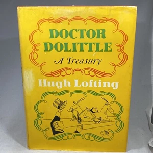 VTG Doctor Dolittle A Treasury 1967 Hugh Lofting HC DJ 1st Ed. 2nd Printing - Bild 1 von 22