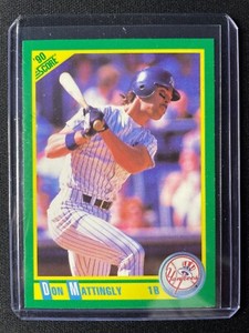 1990 Score Don Mattingly #1 Yankees!!!
