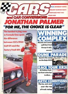 Cars and Car Conversions February 1987 Golf GTi Mk2 Delta 4WD Mazda 323 4WD - Bild 1 von 1