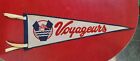 Rare Early 1970s Nova Voyageurs VEES Pennant, AHL. 23.5 Inches Long.