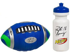Ballon de football américain enfant NERF Peyton Manning + Gourde